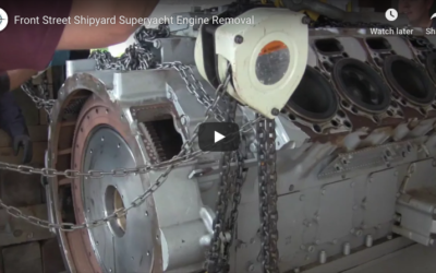 Front Street Shipyard: Engineering a Superyacht Engine Removal